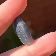 Safir albastru, cristal natural unicat, C5