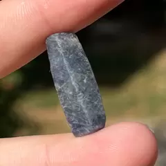 Safir albastru, cristal natural unicat, C19