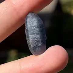 Safir albastru, cristal natural unicat, C48