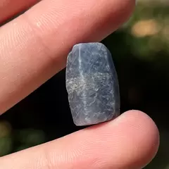 Safir albastru, cristal natural unicat, C49
