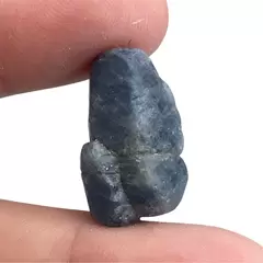 Safir albastru, cristal natural unicat, A22