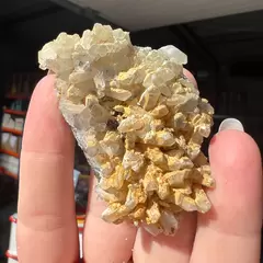 Floare de mina pentru colectie, cristal natural unicat, C255 (lot 2)