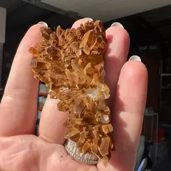 Floare de mina pentru colectie, cristal natural unicat, C265 (lot 2)