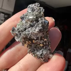 Floare de mina pentru colectie, cristal natural unicat, C277 (lot 2)