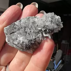 Floare de mina pentru colectie, cristal natural unicat, C320 (lot 2)