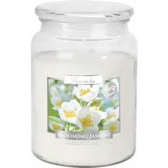 Lumanare parfumata Bispol borcan Premium line - Blooming Jasmine