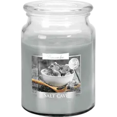 Lumanare parfumata Bispol borcan Premium line - Salt Cave