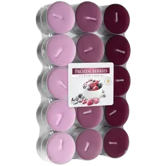 Set 30 pastile lumanari parfumate Bispol - Frozen Berries