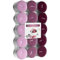 Set 30 pastile lumanari parfumate Bispol - Frozen Berries