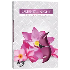 Set 6 pastile lumanari parfumate Bispol - Oriental Night