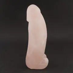 Statueta falus Cuart roz - 10,5cm, C10