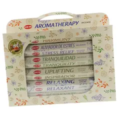 Betisoare parfumate Hem Aromatherapy, 6 pachete