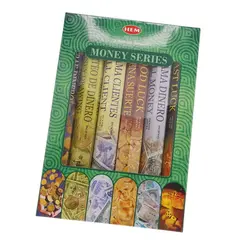 Betisoare parfumate Hem Money Series, 6 pachete