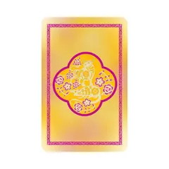 Card Feng Shui din plastic prietenii secreti – Bivol si Sobolan 2024