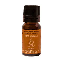 Ulei esential natural blend Savonia Nopti Senzuale - Afrodisiac, 10ml