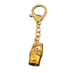 Amuleta Feng Shui din metal Galeata de aur pentru noroc, galbena 2024