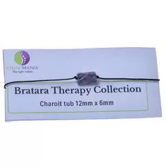 Bratara Therapy Collection Charoit tub 12mm x 6mm