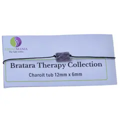 Bratara Therapy Collection Charoit tub 12mm x 6mm