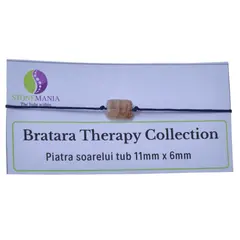 Bratara Therapy Collection Piatra soarelui tub 11mm x 6mm