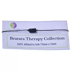 Bratara Therapy Collection Safir albastru tub 11mm x 7mm