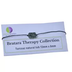 Bratara Therapy Collection Turcoaz tub 13mm x 8mm