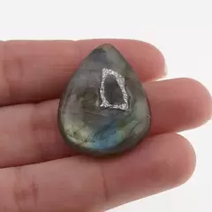 Labradorit, cristal natural unicat, A47