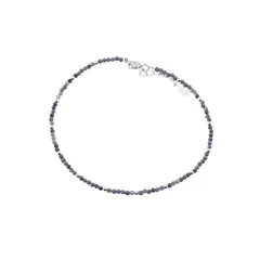 Bratara Safir sfere fatetate cu Argint 925, 2mm