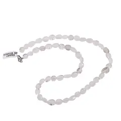 Colier cristale naturale Cristal de stanca oval neregulat, 8-11mm