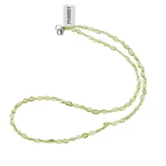 Colier cristale naturale Peridot neuniform, 4-5mm