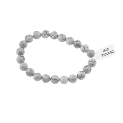 Bratara din cristale naturale Jasp Picasso sfere, 8mm