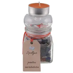 Spelljar pentru pentru invatatura cu ierburi si cristale naturale