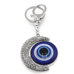 Breloc Ochi protector si semiluna, 12cm