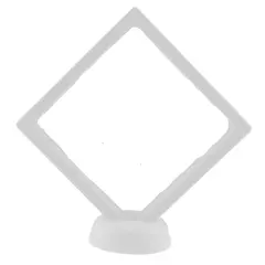 Rama de prezentare pentru bijuterii, alba mare - 11cm