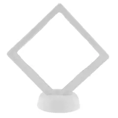 Rama de prezentare pentru bijuterii, alba medie - 9cm