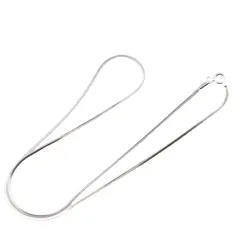 Lant argint 925 rodiat, model Snake - 40cm