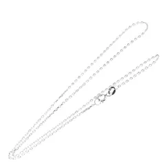 Lant argint 925 rodiat, model zale - 40cm