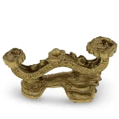 Statueta Feng Shui Ru Yi din rasina cu dragoni - 6cm
