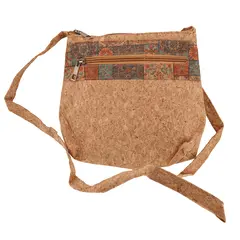 Geanta de pluta cu bareta pentru umar, buzunar in fata - 24cm x 20cm