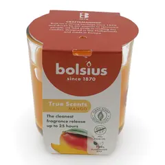 Lumanare parfumata tip borcan Bolsius - True Scents Mango