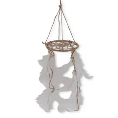 Talismanul viselor cu pene albe, mic - 35 x 10cm