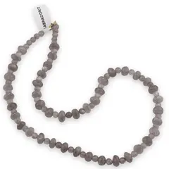 Colier Labradorit discuri 7-8mm si sfere 4mm
