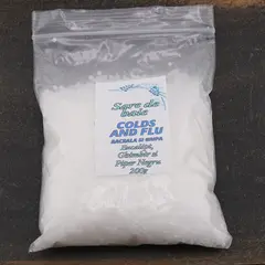 Sare de baie Colds and Flu (Eucalipt, Ghimbir si Piper Negru), Ancient Wisdom 200g