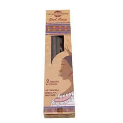Betisoare parfumate artizanale organice Sacred Elements - Red Rose 10 buc