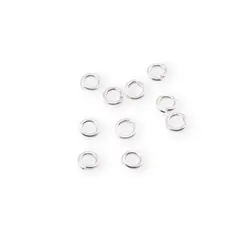 Accesoriu din Argint 925, anou nesudat, set 10 buc - 4x0,5mm