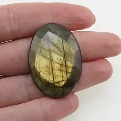 Cabochon Labradorit fatetat 37x26x7,5mm F1