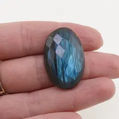 Cabochon Labradorit fatetat 31x20x8,5mm F25