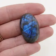 Cabochon Labradorit fatetat 33x21x8mm F27