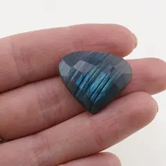 Cabochon Labradorit fatetat 22x26x7mm F34