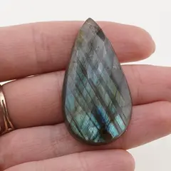 Cabochon Labradorit fatetat 45x24x7,5mm F66