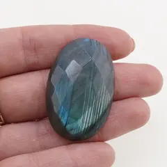 Cabochon Labradorit fatetat 40x25x8mm F85